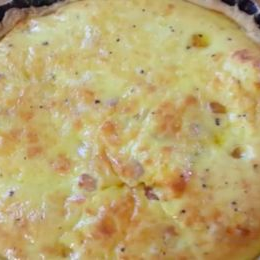Receta de Quiche Lorraine francesa autentica